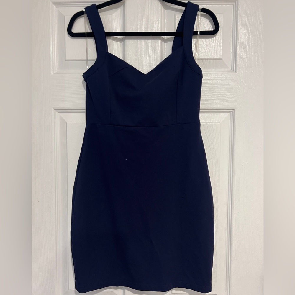 Blue Sweetheart Dress